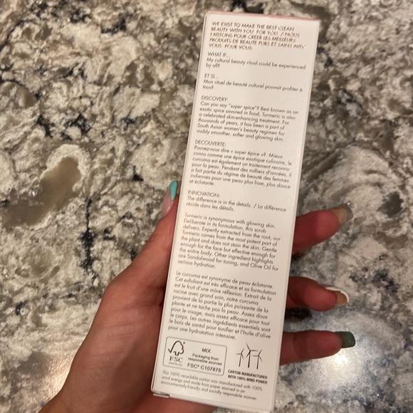 NIB Volition Tumeric Brightening Polish - Picture 4 of 8